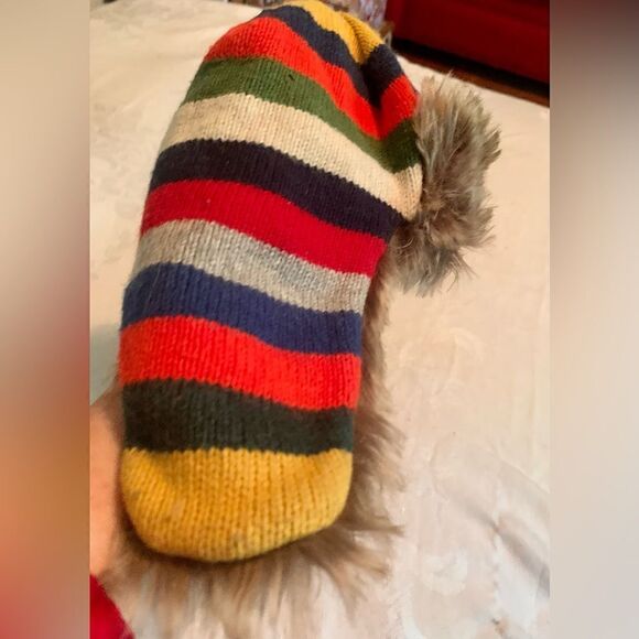 Baby Gap Fur lined toboggan with ear flaps - Picture 3 of 7